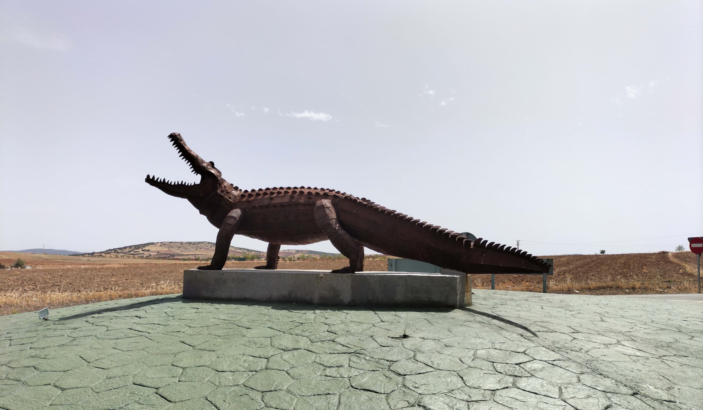 Monumento al lagarto del Viso